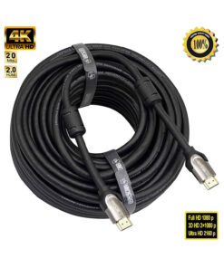 Ofertas 5 Cable HDMI macho a HDMI macho 15Mt Metal Negro 26 AWG 4K HAA01-15MT LANCOM